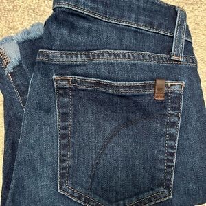 Joe’s Jeans with light fringe Hem